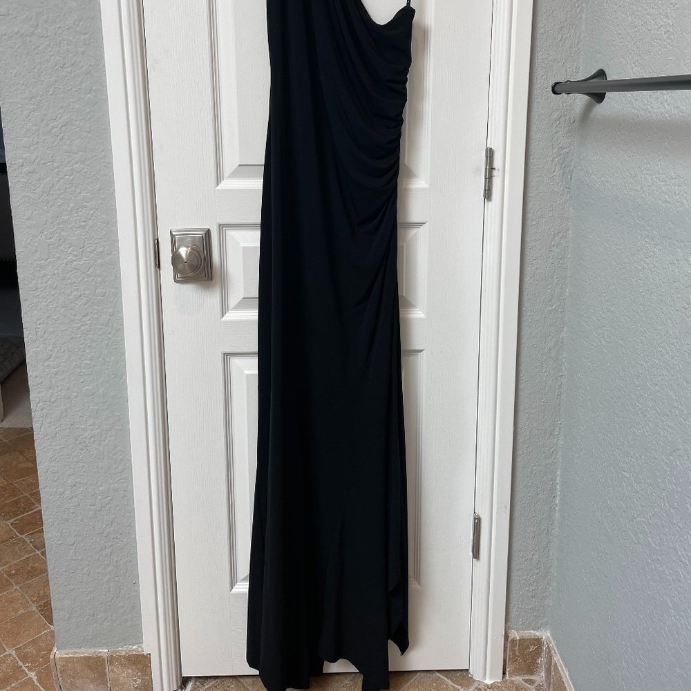 Rampage Black One Shoulder Dress Size XL - Picture 4 of 4
